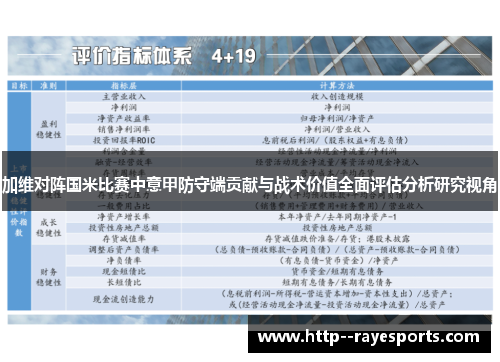 加维对阵国米比赛中意甲防守端贡献与战术价值全面评估分析研究视角